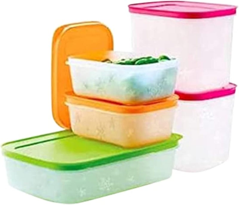 Tupperware freezer set 5 pcs -